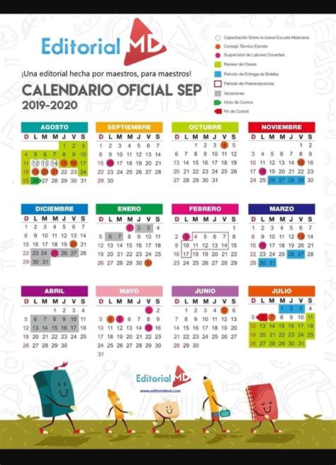 Calendario escolar 2019-2019: todas las fechas